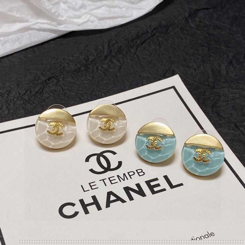 Ch*el earrings